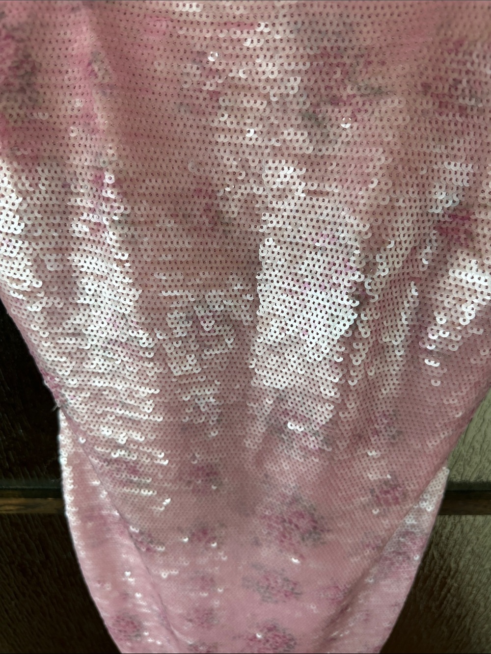 LoveShackFancy Stacia Sequin Dress
Strapless Pink Metallic Midi size 4 - Picture 11 of 14